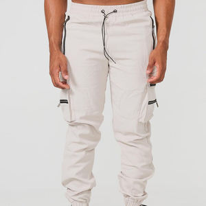 Pantalon de jogging unisexe personnalisé de haute qualité en molleton 360 g/m² brodé, écologique, respirant, avec cordon de serrage, 80 % coton - Product Image 6