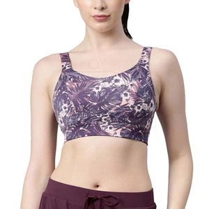 Sujetador Deportivo para Mujer, de Alta Sujeción, para Entrenamiento, Fitness, Running, Yoga, Gimnasio, Ropa Deportiva, Transpirable, Elástico, con Logotipo Personalizado, Venta al Por Mayor - Product Image 1