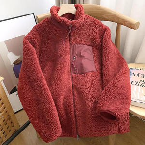 เสื้อแจ็กเก็ตคอตั้งทรงหลวมมีซิปกระเป๋าทรงหลวมดีไซน์พิมพ์ลายโลโก้ตามสั่งฤดูใบไม้ร่วงและฤดูหนาว - Product Image 6