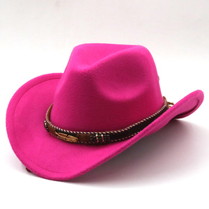 Nuevos sombreros de vaquero de cuero al aire libre para hombres de vaquero occidental personalizados Sombreros de vaquero en cuero genuino Sombreros de moda al por mayor - Product Image 4