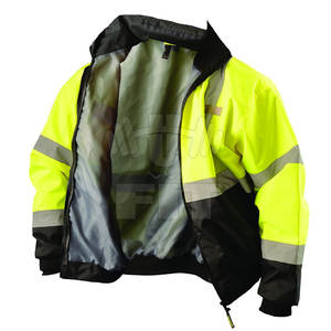 Vestes de travail d'hiver imperméables réfléchissantes haute visibilité personnalisables pour hommes Équipement de sécurité extérieur haute visibilité avec logo personnalisé - Product Image 5