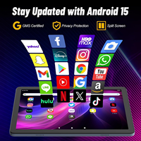 Tablet Android 15.0 Octa Core 4G LTE Termurah 10.4 Inci 12GB RAM 256GB ROM Tablet Bisnis Profesional untuk Pendidikan dan Bisnis