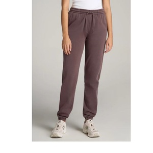 2024 actualización diseño súper cómodo mujer Yoga recto Jogger pantalones de alta calidad 100% algodón ecológico secado rápido - Product Image 6