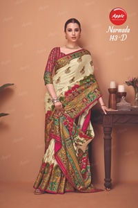 สารีไหมโดลาวิสคอสบริสุทธิ์ลายพิมพ์ตำแหน่งตำแหน่ง Jari ดีไซน์เนอร์หรูหราเสื้อผ้าไหมวิสคอสและพิมพ์ลายตำแหน่ง - Product Image 6