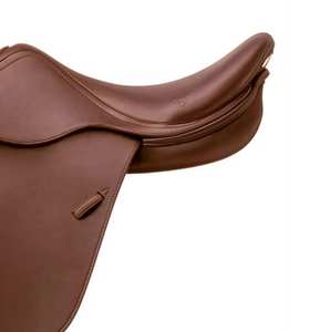 Vendedor Superior inglés carreras de caballos salto doma silla marrón cuero hecho a mano indio producto al por mayor - Product Image 3