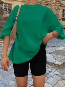 Camisetas de algodón personalizadas al por mayor, ropa informal ecológica con logotipo OEM para ropa de calle y moda de verano - Product Image 5