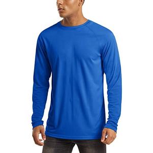 Camiseta de manga larga de 240 gramos para hombre de calidad superior con logotipo personalizado, cuello redondo, diseño informal, camiseta de manga larga para hombre - Product Image 4