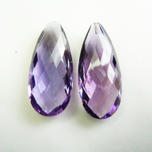 พลอยอเมทิสต์สีม่วงธรรมชาติทรงหลวมใช้ตัดได้ดีที่สุดสำหรับการทำเครื่องประดับขายส่ง - Product Image 1