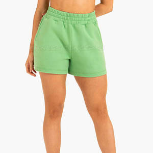 กางเกงขาสั้นสำหรับผู้หญิงกางเกงขาสั้นสำหรับใส่เล่นยิมของผู้หญิงทรงหลวมแบบลำลองสั่งทำ - Product Image 4