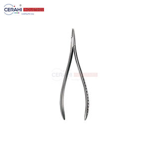 Crile y Mathieu Soportes de agujas microquirúrgicos de acero inoxidable 14cm 18,5 cm 20cm Juego de instrumentos de sutura de precisión - Product Image 5