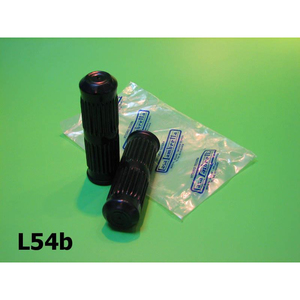 Accesorios para Manillar de Motocicleta Lambretta J50 Special, Empuñadura Negra - Product Image 1