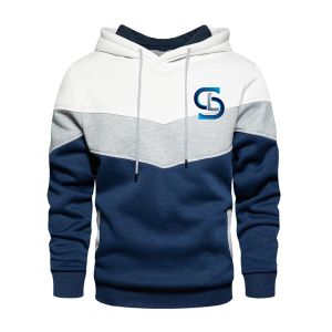 เสื้อมีฮู้ดออกแบบเฉพาะสำหรับผู้หญิงเสื้อมีฮู้ดลำลองแขนยาวทรงหลวมเสื้อมีฮู้ดสำหรับฤดูใบไม้ร่วง - Product Image 3