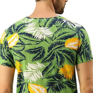 T-shirt pour homme en tissu doux à coutures robustes, durable, à la mode, avec sublimation, nouveau style 2026 - Product Image 5