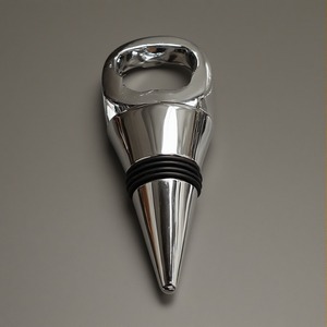 Tapón de Botella de Vino de Metal Duradero Imperial Latch con Opciones Personalizables, Mango de Níquel Forjado en Frío para la Conservación del Vino - Product Image 6