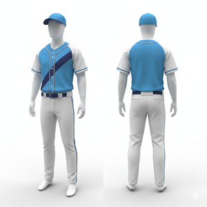 Uniforme de Béisbol Personalizado con Impresión por Sublimación, Transpirable, Ligero, de Poliéster - Product Image 2