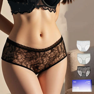 100% Katoenen Ijs Sexy Mid-Rise Hipster Ademend Zacht Gebreide Postpartum Slipje Hoge Elasticiteit Alledaagse Stijl Op Maat - Product Image 1