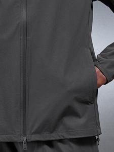 Ensemble coupe-vent tendance unisexe, veste et pantalon, streetwear décontracté, entraînement en salle de sport, léger, extérieur - Product Image 4