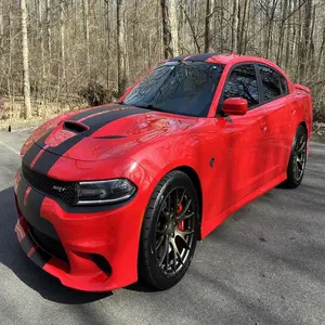 Используемое 2017 D0dge зарядное устройство SRT Hellcat 1 владелец с наддувом V8 Harman Kardon аудиогруппа в основном без изменений