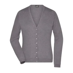 Ladies' V-Neck <b>Cardigan</b> Corporate Merchandising Promotional Hoodies & Sweatshirts - Product Image 5