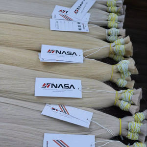 2025 vente chaude en vrac 100% vietnamien Remy Extensions de cheveux naturel droit Blonde teint-expédition rapide produit chaud - Product Image 1