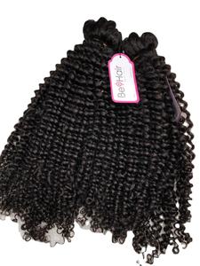 Extensiones de cabello humano vietnamita alineado con cutícula rizada profunda para mujeres negras Grado de cabello Remy para hacer pelucas - Product Image 3