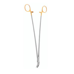 Fórceps de cirugía Debakey de la mejor calidad, 205mm, 8 pulgadas, fórceps de soporte de aguja de patrón pesado de acero inoxidable Curvo - Product Image 3