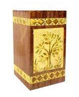 โกศเผาไม้สำหรับงานศพชายและหญิงโกศทำด้วยมือทันสมัยสำหรับงานศพตกแต่ง - Product Image 4