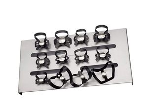 Juego de 12 Pinzas Ergonómicas Manuales para Dique de Goma Dental, de Acero Inoxidable Recubierto en Color Negro, Clips de Aislamiento Endodóntico - Product Image 3