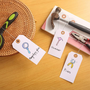 Etiqueta de Prenda Ecológica de Lujo al por Mayor, Etiqueta Colgante de Papel Impreso, Diseño en Relieve, Etiqueta Personalizada con Encabezado para Zapatos y Ropa - Product Image 4