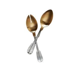 Serviteur à salade en résine tourbillon Matériau écologique Ustensiles de service en résine faits main durables pour la salle à manger, cuillère pour la vaisselle et table à manger - Product Image 4