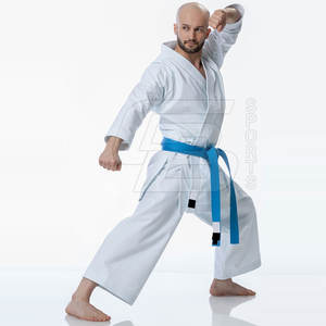 ชุดยูโดสำหรับฝึกซ้อมผู้ชาย รุ่นใหม่ ปี 2026 ขายดี ผ้าฝ้าย 100% น้ำหนัก 140 กรัม โลโก้ด้านหน้า บริการ OEM จากปากีสถาน - Product Image 4