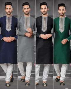 Exclusive Premium Ethnic Wear <b>Kurta</b> Pajama <b>for</b> Parties Weddings Festivals and Appropriate Occasions From <b>Indian</b> Supplier - Product Image 3