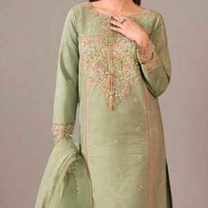 ชุดสلوار คามีซผู้หญิงทันสมัย ชุดลำลองสองชิ้น ผ้าเนื้อนุ่ม เสื้อแขนยาว กางเกงขายาว เหมาะสำหรับทุกฤดูกาล กิจกรรมประจำวัน - Product Image 1