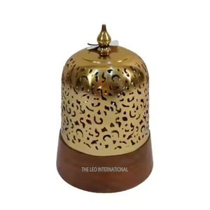 Hand Craved Designing Metal Incense and Bakhoor Burner Top Quality <b>Mirror</b> Polished Metal Steel Classic Home Indoor Burner - Product Image 4