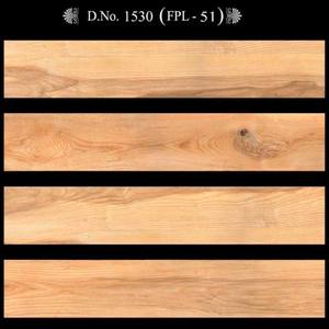 Carreaux de plancher en porcelaine imitation bois 1526 en 150x900 mm, surface mate avec impression numérique aspect bois véritable par Novac Ceramic - Product Image 4