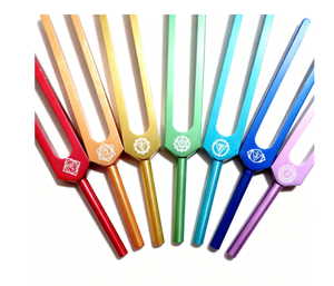 Juego de 9 Diapasones de Chakra de Alta Calidad, Marca Mars, para Sanación y Terapia de Sonido - Product Image 6