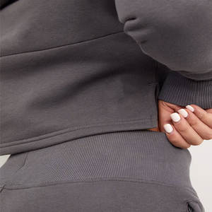 Sudadera Corta Informal de Alta Calidad para Mujer, Diseños Clásicos y Elegantes, Sudadera Corta Transpirable y Antibolitas para Invierno - Product Image 6