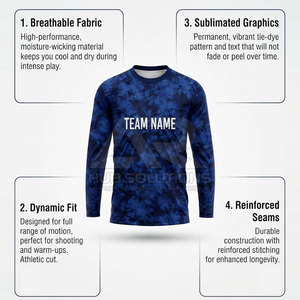 Diseña tus Propias Camisetas de Baloncesto Transpirables y Ecológicas 100% Poliéster, Colores y Logotipo Personalizados para Deportes al Aire Libre para Hombre - Product Image 5
