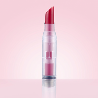 Baume à lèvres hydratant longue durée CLICKA LB104, rouge baie intense, application fluide, couleur vive, effet repulpant