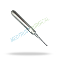 Backbend Holmstrom Notch Dental Surgical Elevator Manual Stainless Steel Tahan Korosi untuk Pencabutan Gigi dan Elevasi Akar.