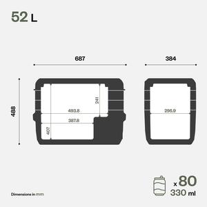 Nevera Portátil para Vehículos IndelB Travel Box ITB 52 |   52 Litros |   12/24V CC |   Nevera Portátil con Compresor - Product Image 6