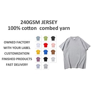 เสื้อยืดผ้าลูกฟูกผ้าฝ้าย100% ขนาดใหญ่สำหรับผู้ชายเสื้อยืดผ้าลูกฟูกธรรมดาพิมพ์ลายขนาดใหญ่พิเศษตามสั่ง - Product Image 2