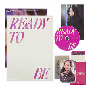 Pack CD authentique JYP KPOP TWICE 12e mini-album [READY TO BE] 5 photocards 64 pages photobook poster plié scellé Merch - Product Image 5