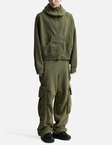 Sudadera con capucha con cremallera y forro polar de algodón 100% de 410GSM para hombre de fabricante, ajuste Regular de invierno de alta calidad, fabricada en Pakistán - Product Image 5