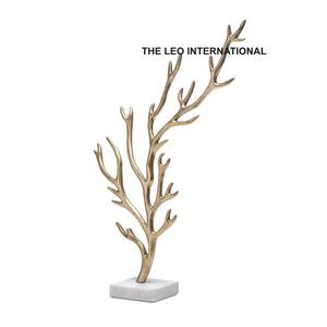 Adornos Nórdicos de Lujo con Hojas Antiguas, Fundidos a Mano en Metal, para Decoración de Escritorio en Sala de Estar - Product Image 6