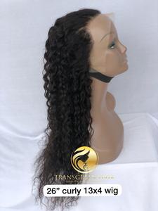 150% 180% Densité Brut Naturel Bouclés Perruque Brésilienne Cheveux Humains Transparent Pour Les Femmes Noires Directe De L'Inde Extension Remy Vendeur - Product Image 5