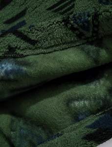 Sweats à capuche pour hommes Style ethnique reliure à contraste poche kangourou pull ample à capuche floue 100% Polyester - Product Image 5