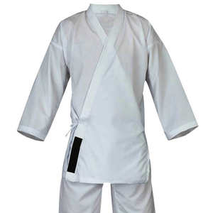 OEM servicio de diseño de poliéster/tela de algodón ultraligero impermeable a prueba de viento transpirable lavado Fighter Taekwondo conjuntos de uniformes - Product Image 4