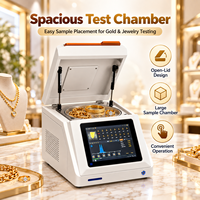 Analyseur de métaux précieux de bureau pour l'or, l'argent, le platine et les bijoux avec analyse de composition XRF et contrôle tactile