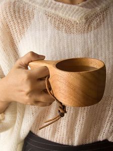 HANDCRAFTED Natural Wood <b>Tea</b> <b>Cup</b> Wooden for Wine Coffee Water Hot Cold Drinks Drinking Mug, Japanese Style Wood <b>Tea</b> <b>Cup</b> - Product Image 3
